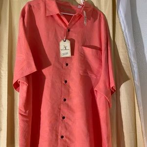 Caribbean shirt orangish pink